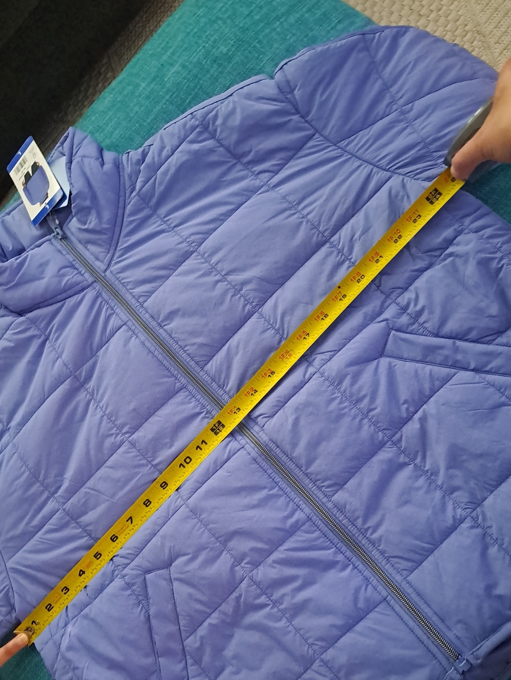 Roxy Lavender Quilted Puffer Jacket New Size Large. - Picture 9 of 9